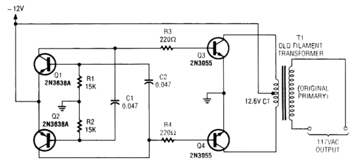 直流到交流逆变器