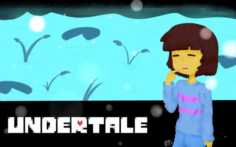 娱乐游戏欢跃undertale视频游戏friskundertalevideogames壁纸图片