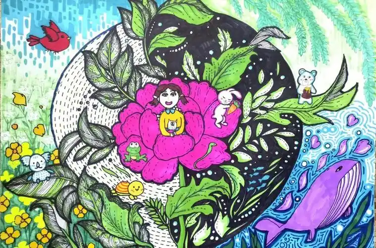 艺术  #小红薯的日常  #保护环境  #小红薯小助手  #同一个地球同一