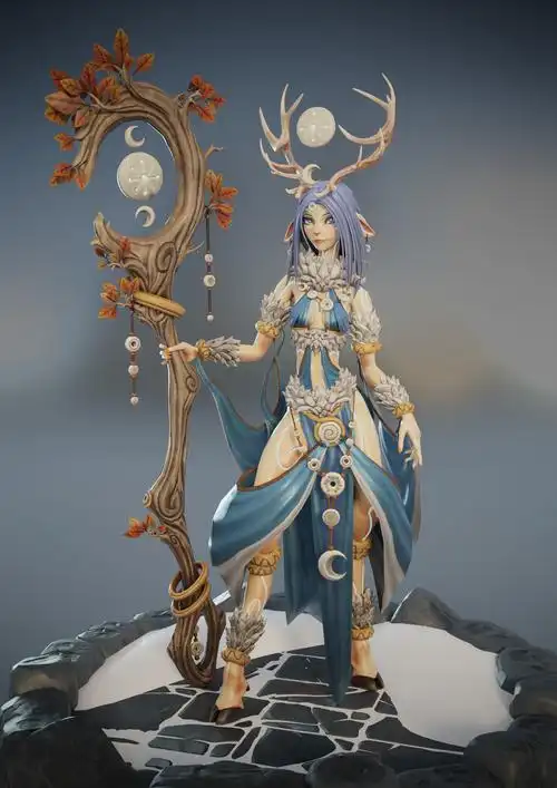 冬季指南角色概念设计