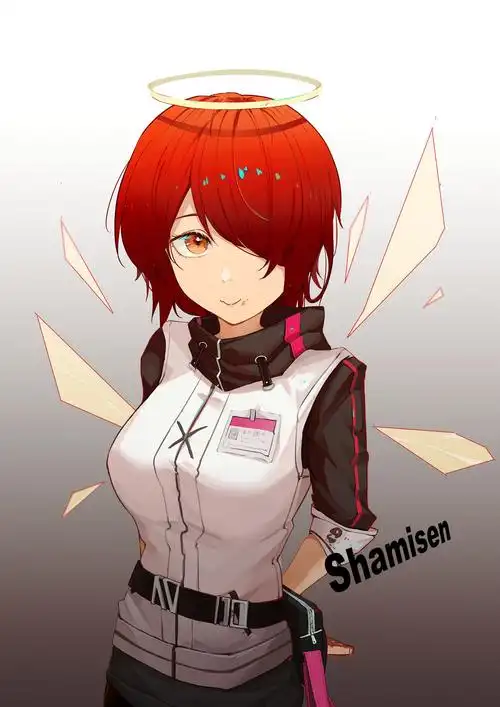 能天使插画图片壁纸