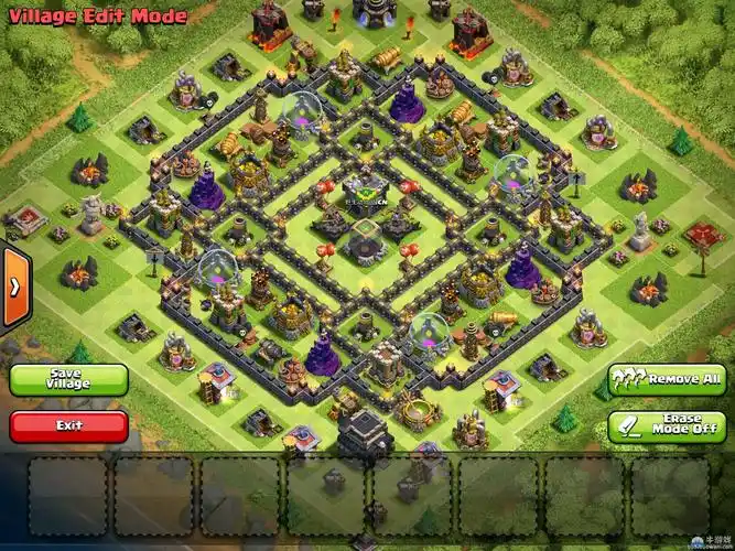 部落冲突九本四迫击炮阵形攻略_部落冲突新9本阵型推荐_牛游戏网