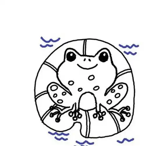 青蛙简笔画怎么画 - 步骤图文及视频教程,青蛙简笔画怎么画 - 步骤