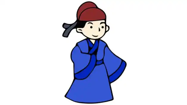 古装男孩简笔画古代人简笔画