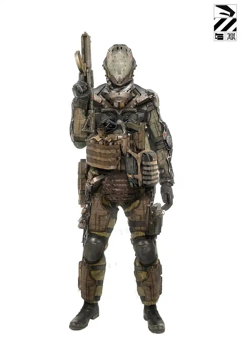 未来战士?单兵外骨骼作战系统