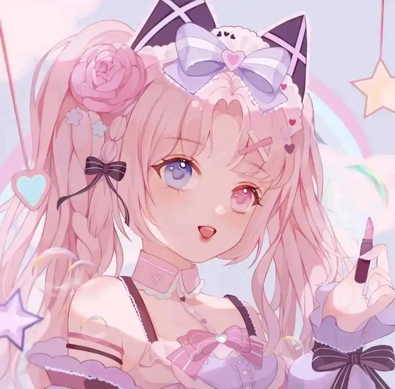 女生头像(2)粉色系 头像越粉,骂人越狠!冲鸭!