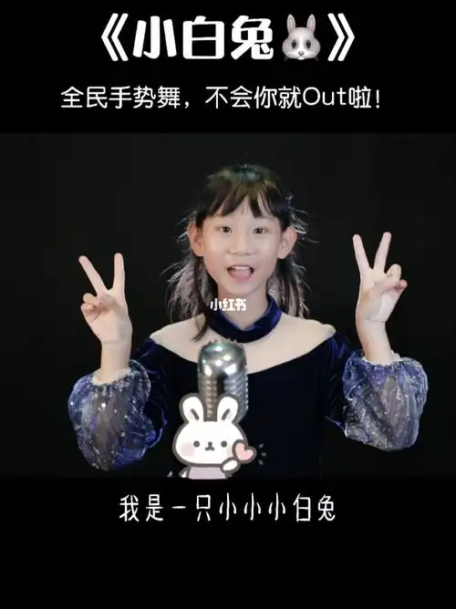 老少皆宜的《小白兔》手势舞教学_手势舞_星辰之声音乐工作室(朝阳