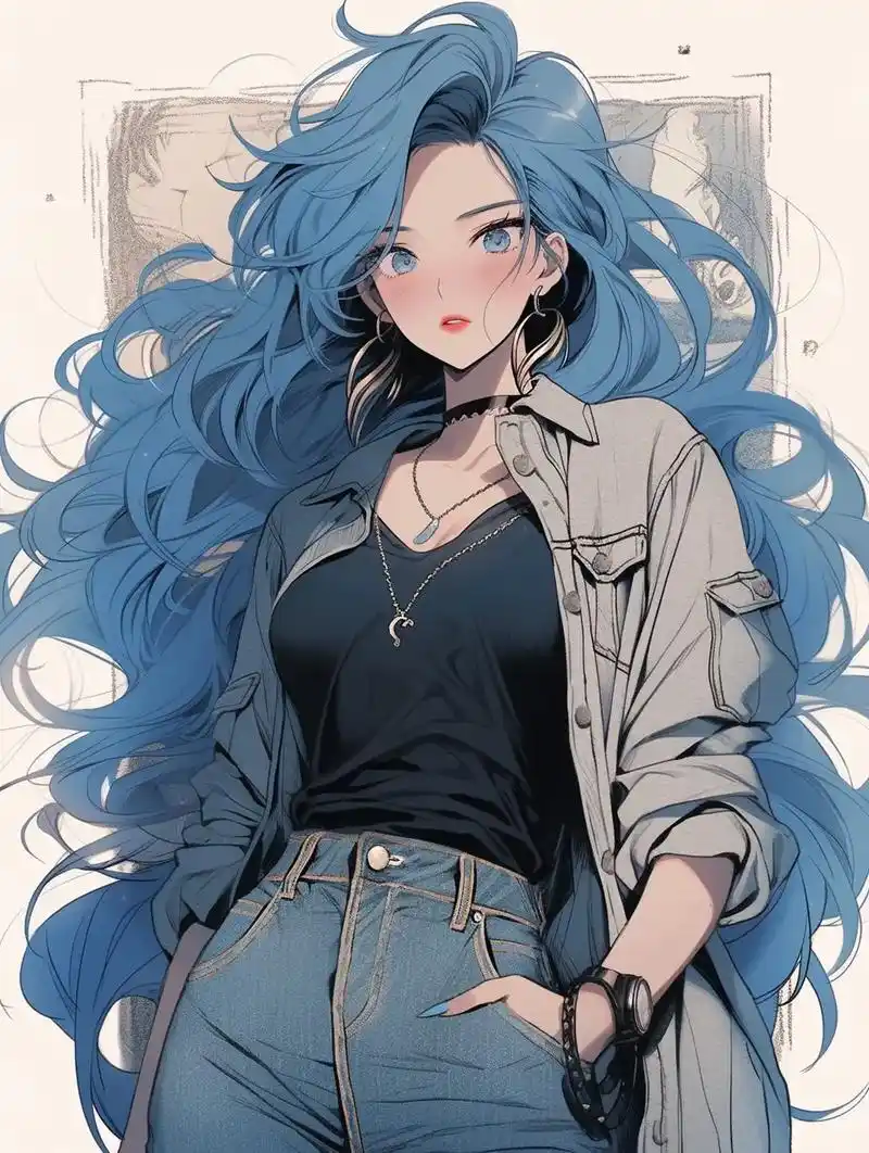 日漫大姐头,痞气十足头像壁纸.#优质头像 #二次元 #动漫女 - 抖音