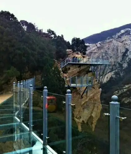 密云清凉谷玻璃栈道 江南水乡影视城完美组合一日游