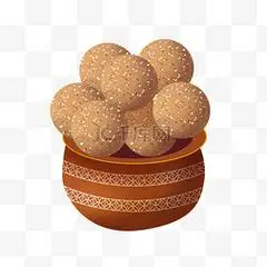 印度湿婆节罐子里的麻球