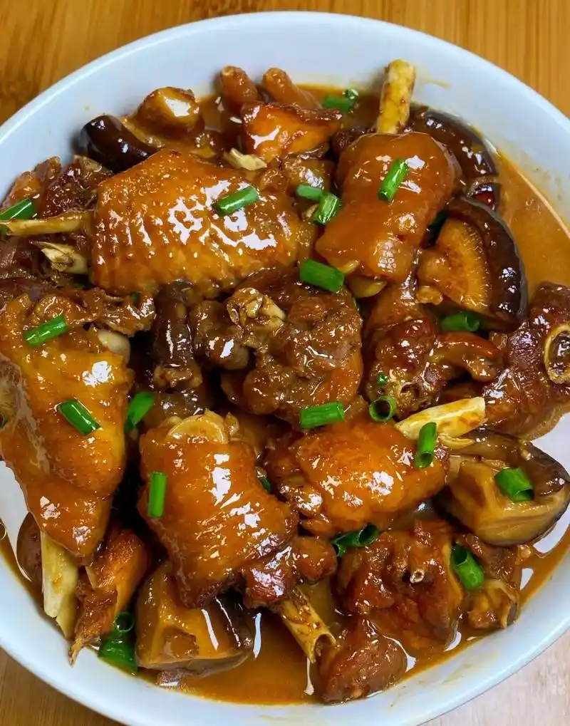 香菇炖鸡9675巨好吃.二月二龙抬头.