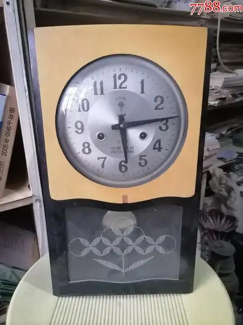 双舟牌座钟80年代