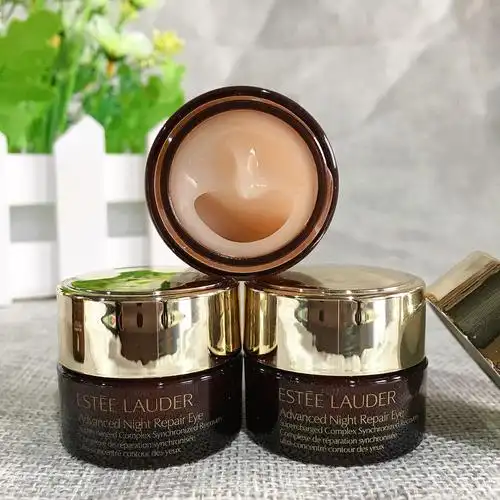 蓝光正品品包雅诗兰黛新款小棕瓶眼霜小样5ml保湿眼部精华