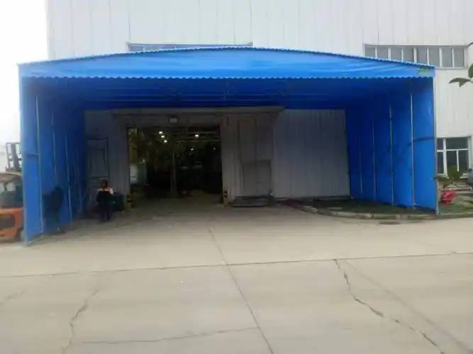 自贡仓库伸缩雨棚
