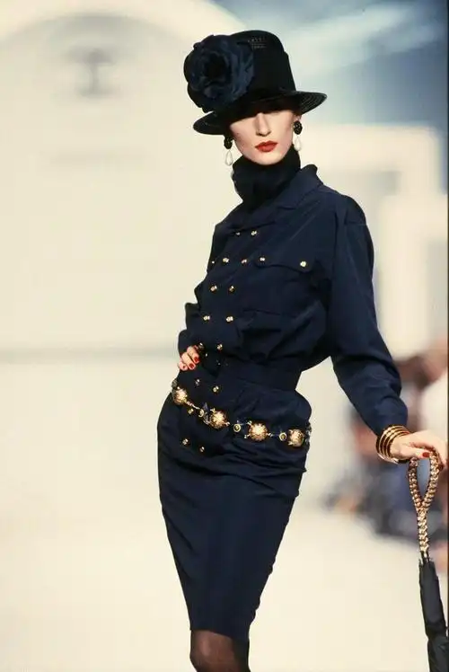 时光秀场香奈儿chanel上世纪80年代的春季时装秀