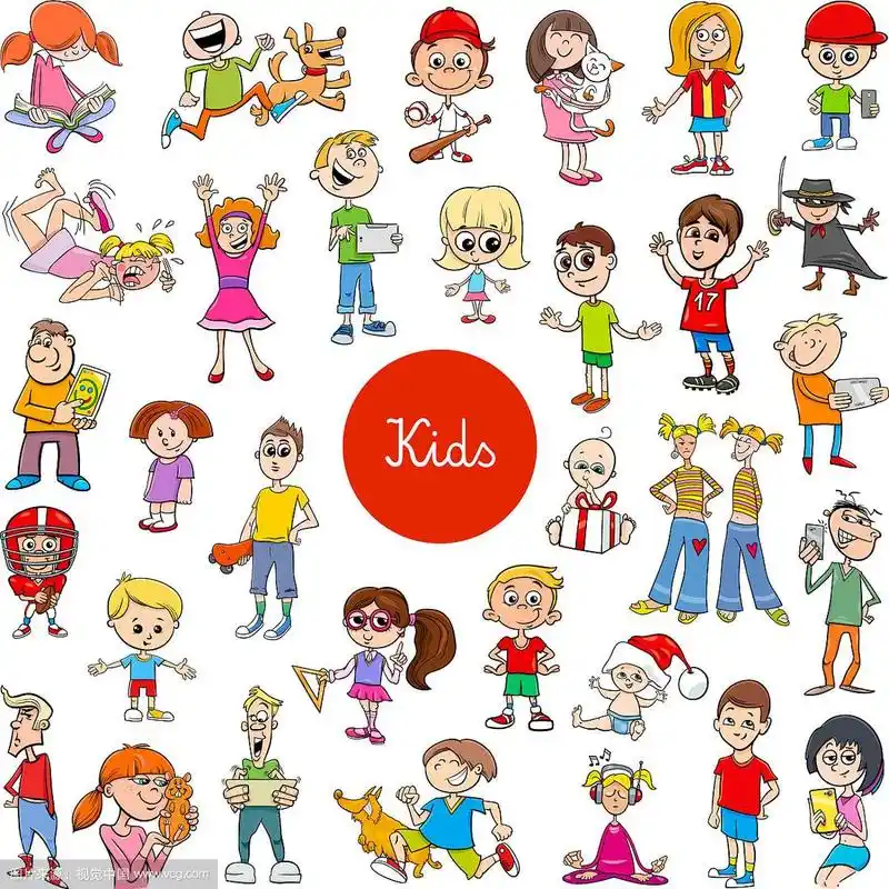 卡通儿童人物大集合