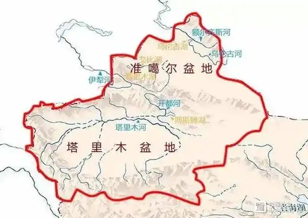 塔里木盆地里有一条塔里木河柴达木盆地中也有一条柴达木河