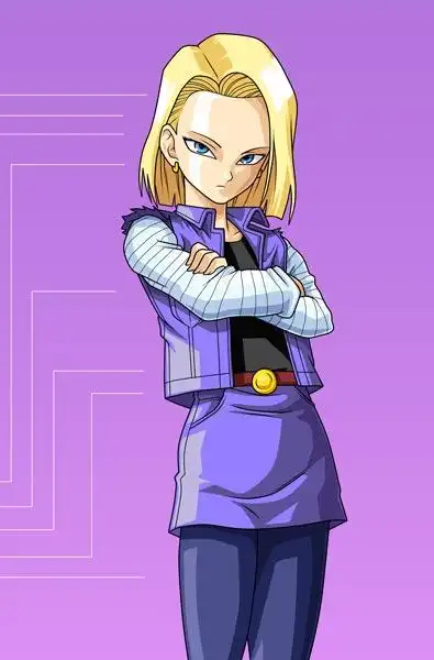 七龙珠人造人18号-android 18-人造人間18号
