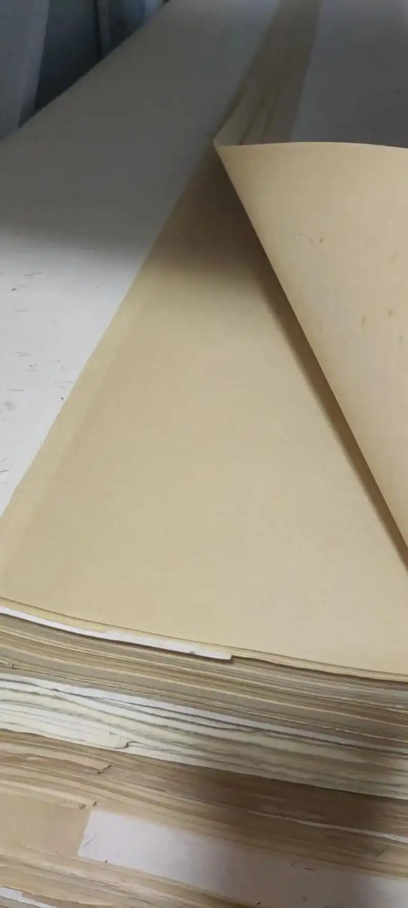 传统工艺手工宣纸仿古白色