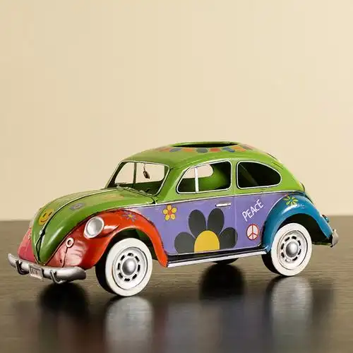 敬平北欧轻奢创意个性手工仿真汽车纸巾盒模型抽纸盒客厅家用装饰摆件