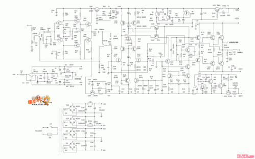 合并功放电路图