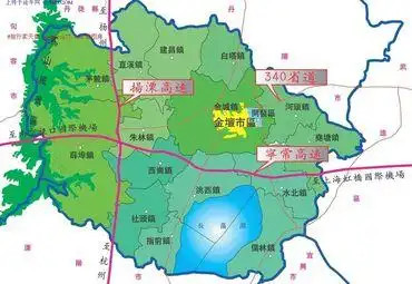 金坛区地图