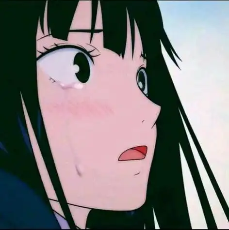 丧系伤感动漫女生头像:这世间真美好我看到过然后忘了