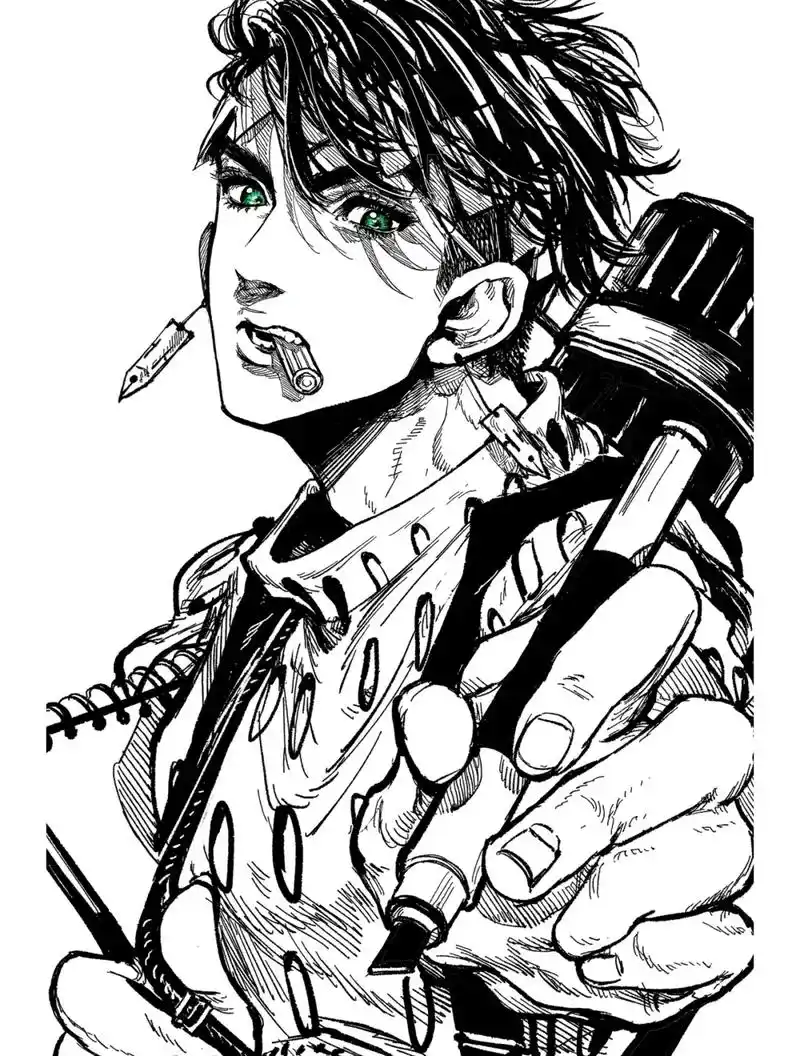 jojo的奇妙冒险 #岸边露伴 图片是转载 - 抖音