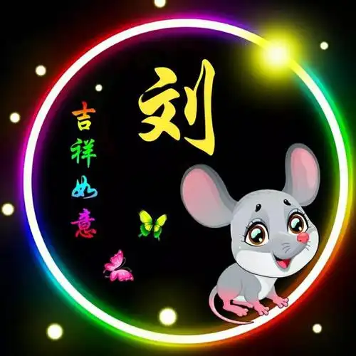 十二生肖精美姓氏头像,精心制作,一共60张