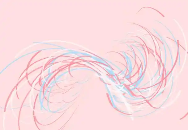 canvas线条缠绕s形动画特效代码下载