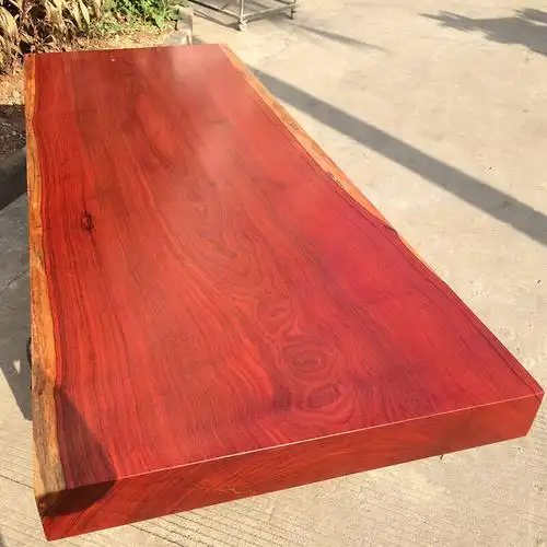 非洲红花梨大板现货原木实木大板红木花梨木家具餐桌茶桌画案1217 含