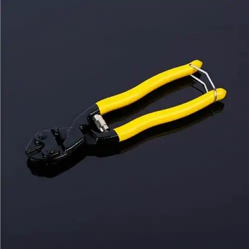 敬平8寸迷你断线钳大力剪钢丝铁丝断线钳头钢筋钳大力剪剪钢丝逃生钳