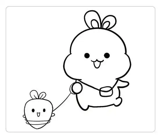 100种可爱简笔画简单 100个萌萌哒的简笔画