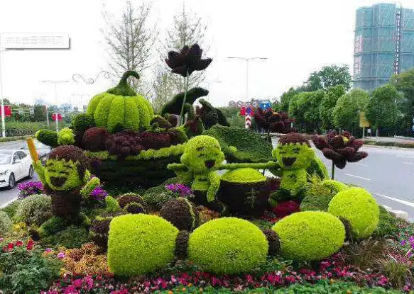 石狮市城市绿雕厂家设计生态与景观主题设计