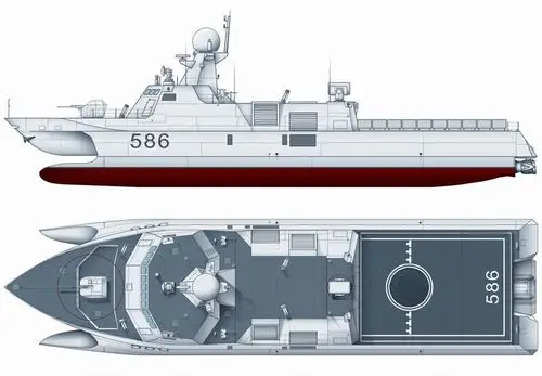 23),台湾迅海计划沱江级轻型导弹巡逻舰的首舰交付台湾海军,这艘船被