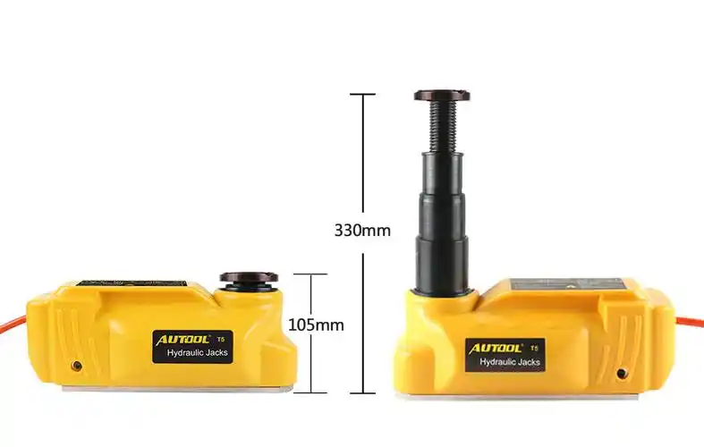 dc 12v 5t 11023lb液压汽车电动千斤顶车辆维修提升地板千斤顶带电动