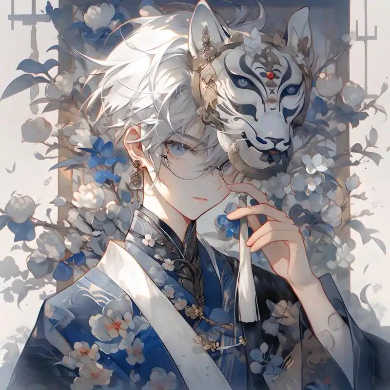 为什么要带上面具呢?‖古风男生头像