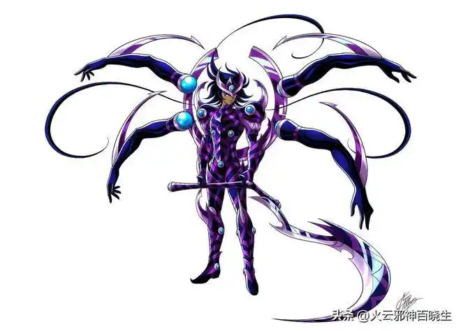 聊聊三角座圣斗士这个白银圣斗士带着徒弟封印上古魔兽