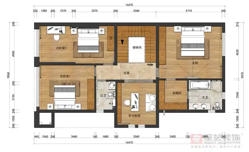 复式楼现代风格设计 诠释都市时尚美