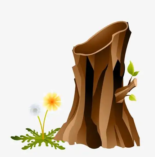 卡通树墩素材免费下载_觅元素