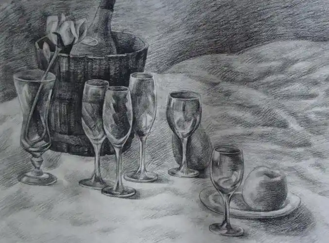 相关专题素描相关标签素描内容简介达州市--餐桌-徐梦然标题餐桌