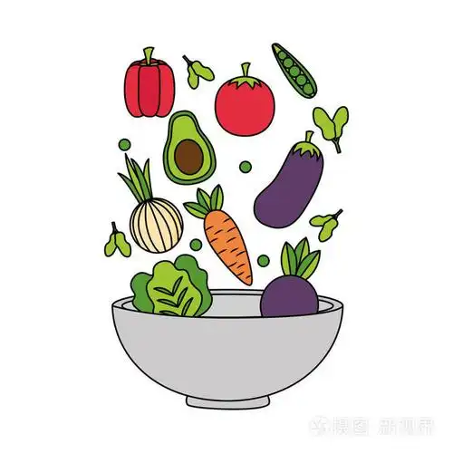 新鲜的健康食品