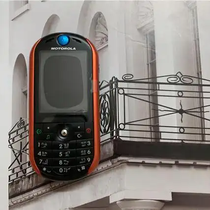 motorola摩托罗拉e2经典直板按键古董小巧老人学生备用手机橙色移动卡