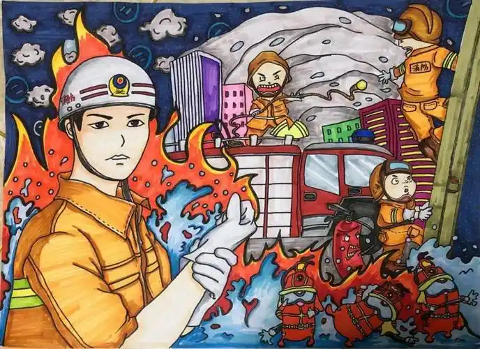 我是小小消防员绘画作文获奖名单出炉