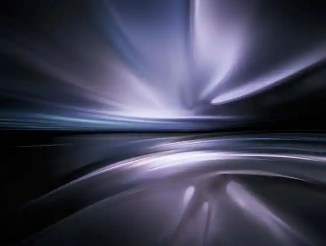 银色金属曲线背景高清图片