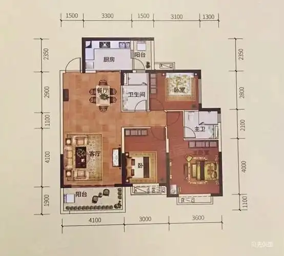 恒大御府一期三房两厅两卫业主诚心出售小区园林环境好