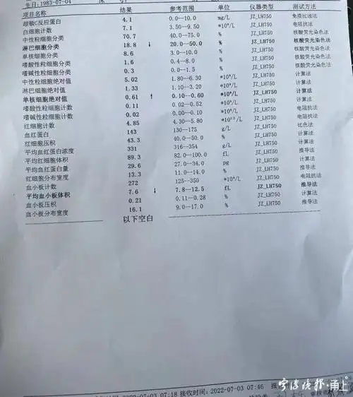 浙江一女子年年体检却突然被确诊为白血病只因忽视了血常规报告单上的