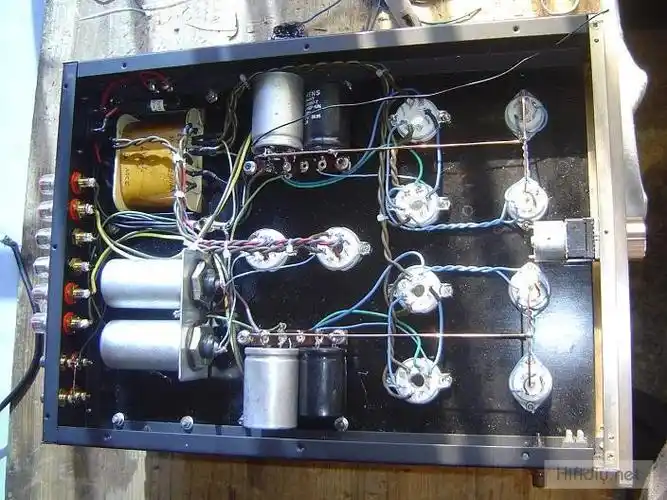 胆机制作朋友所托做一台6p3p推挽