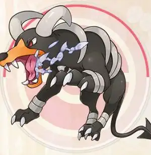 50特攻110特防80速度95精灵介绍黑鲁加,黑暗宝可梦,是戴鲁比的进化形