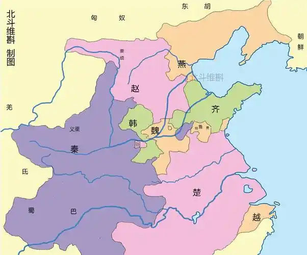 从大分裂走向大一统:通过地图了解春秋战国550年的战争